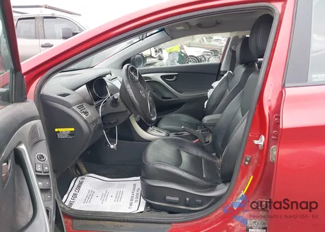 2013 Hyundai Elantra Limited из США, поврежденный, VIN KMHDH4AE3DU770540